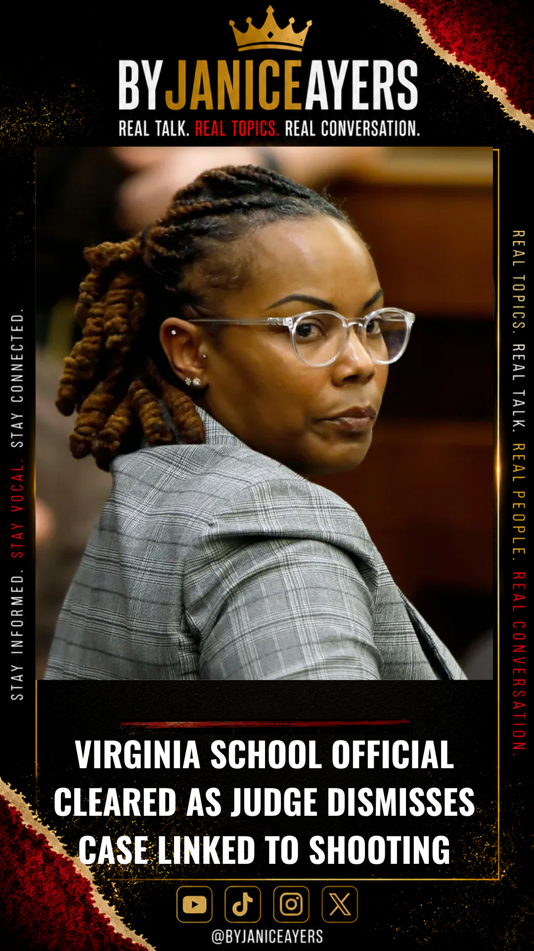 VIRGINIA SCHOOL OFFICIAL CLEARED AS JUDGE DISMISSES CASE LINKED TO TEACHER SHOOTING